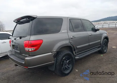 2006 Toyota Sequoia Limited V8 z USA, uszkodzony, nr VIN 5TDBT48A86S261757